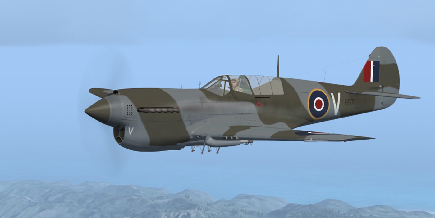 P-40N Warhawk / Kittyhawk IV — FSX archive screenshot 30 of 45