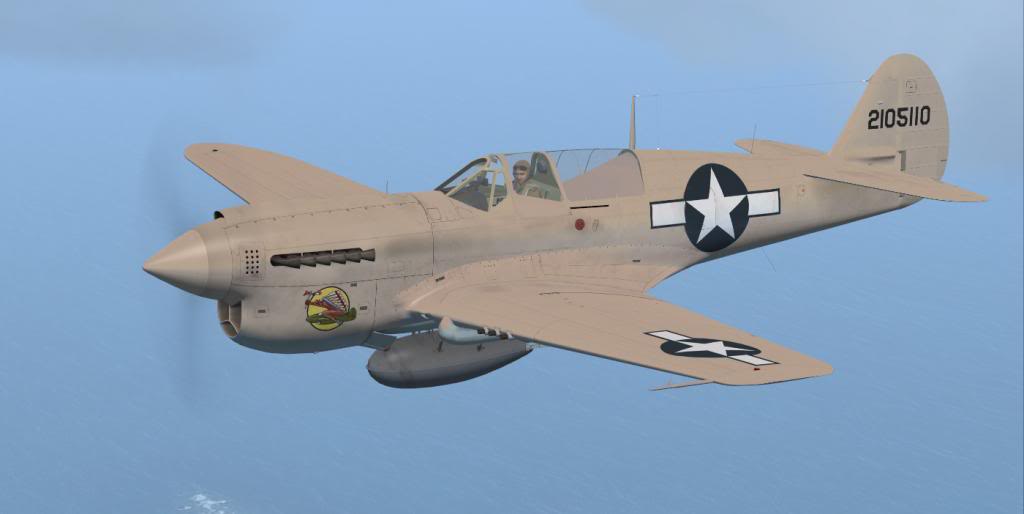 P-40N Warhawk / Kittyhawk IV — FSX archive screenshot 27 of 45