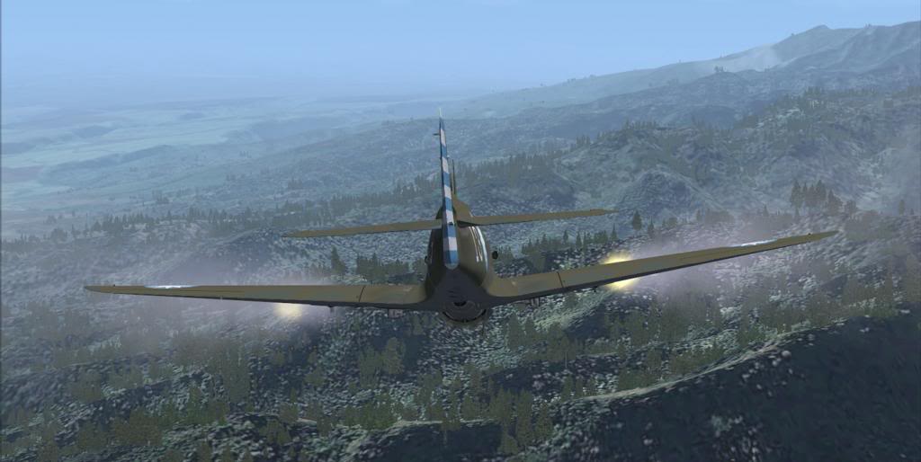 P-40N Warhawk / Kittyhawk IV — FSX archive screenshot 25 of 45