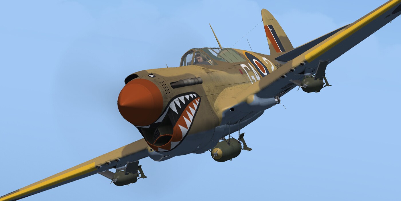 P-40N Warhawk / Kittyhawk IV — FSX archive screenshot 13 of 45