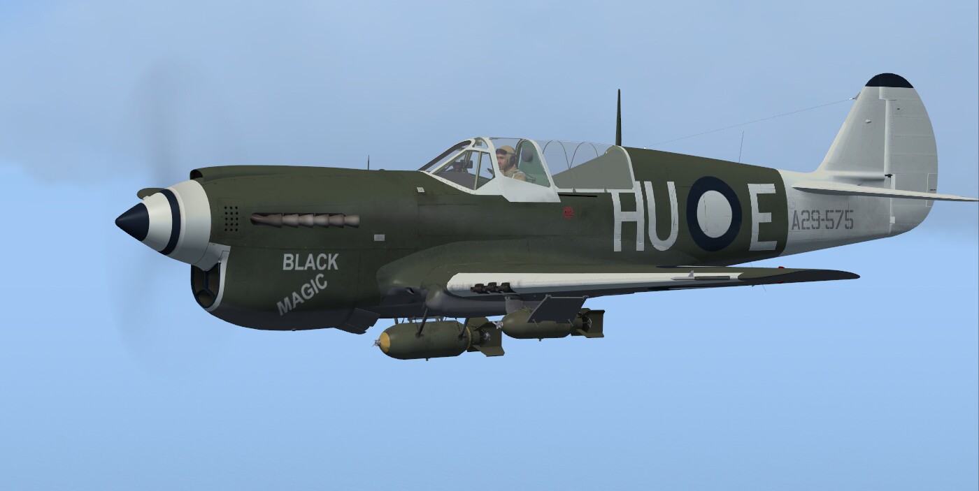 P-40N Warhawk / Kittyhawk IV — FSX archive screenshot 16 of 45