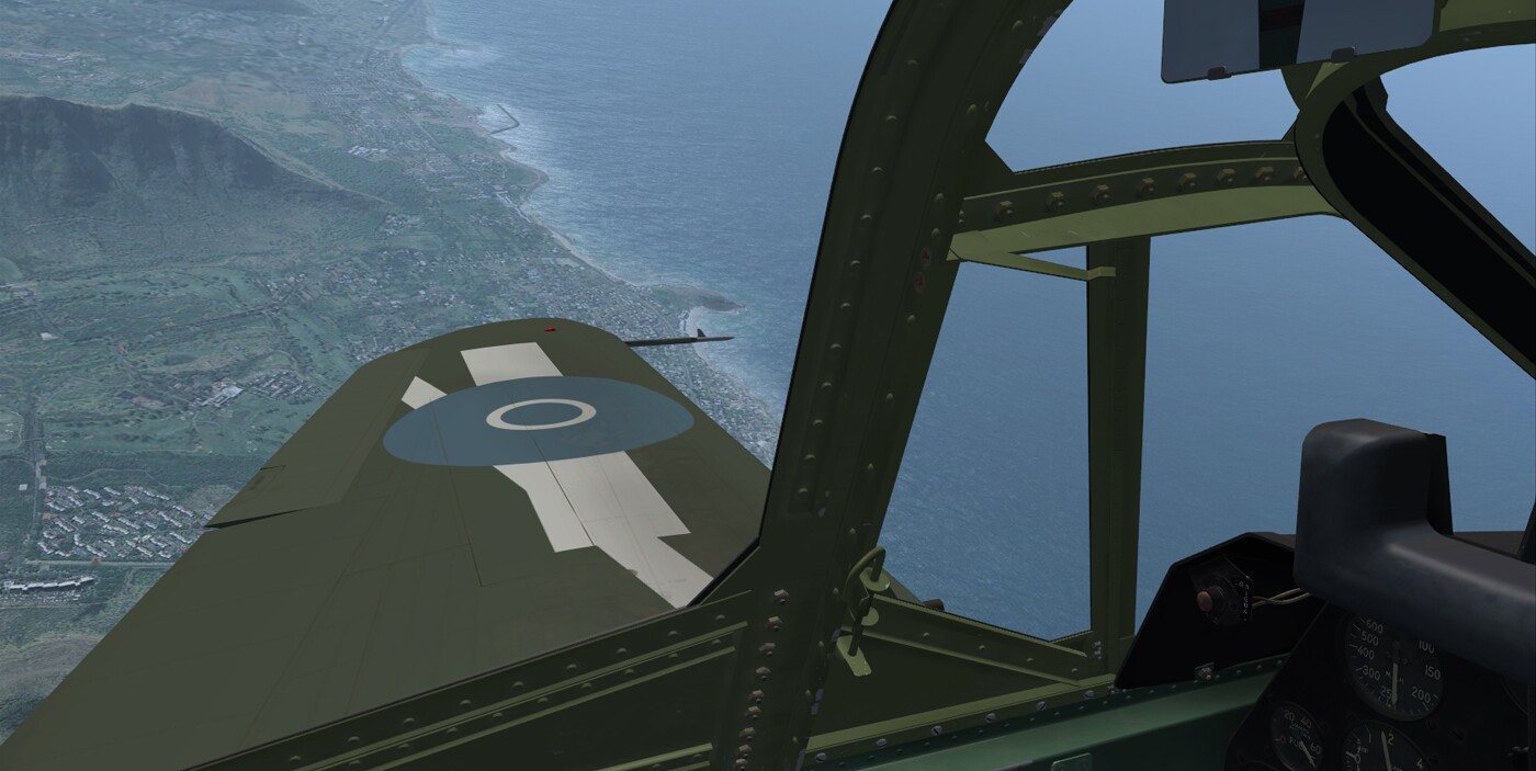P-40N Warhawk / Kittyhawk IV — FSX archive screenshot 34 of 45
