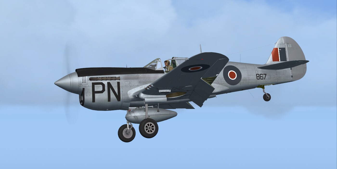 P-40N Warhawk / Kittyhawk IV — FSX archive screenshot 5 of 45