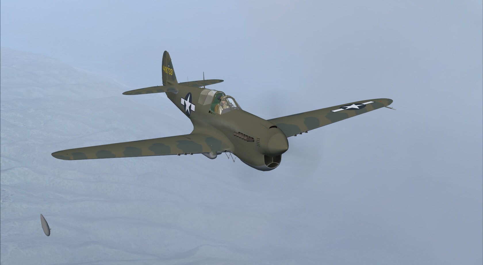 P-40N Warhawk / Kittyhawk IV — FSX archive screenshot 29 of 45