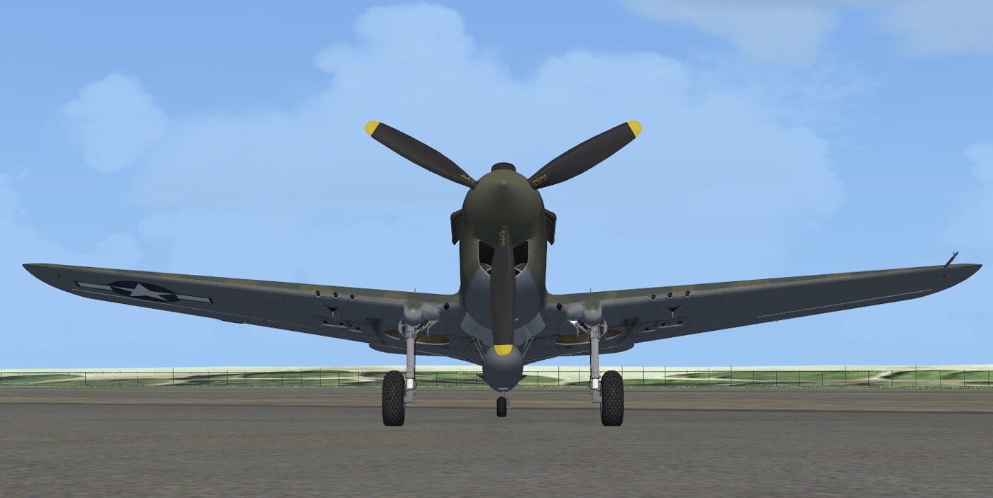 P-40N Warhawk / Kittyhawk IV — FSX archive screenshot 1 of 45