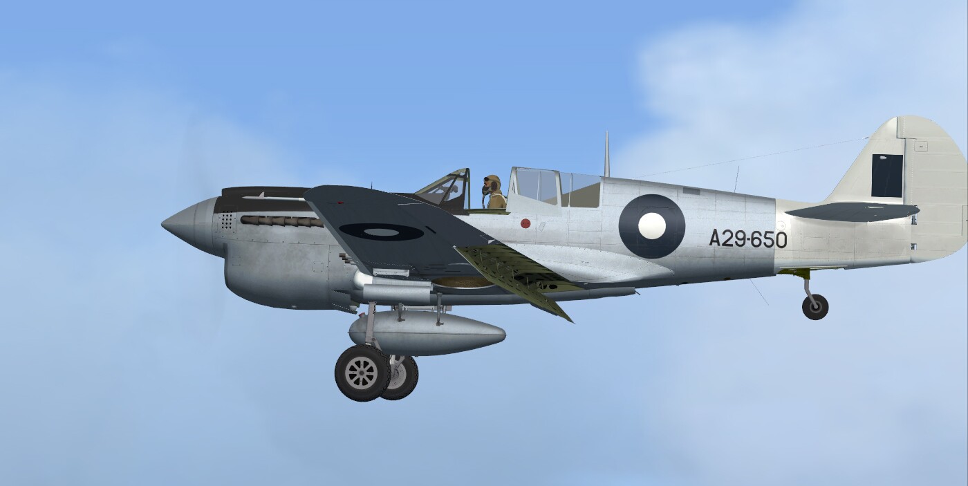 P-40N Warhawk / Kittyhawk IV — FSX archive screenshot 7 of 45