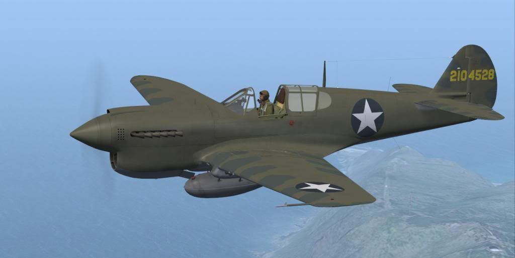 P-40N Warhawk / Kittyhawk IV — FSX archive screenshot 21 of 45