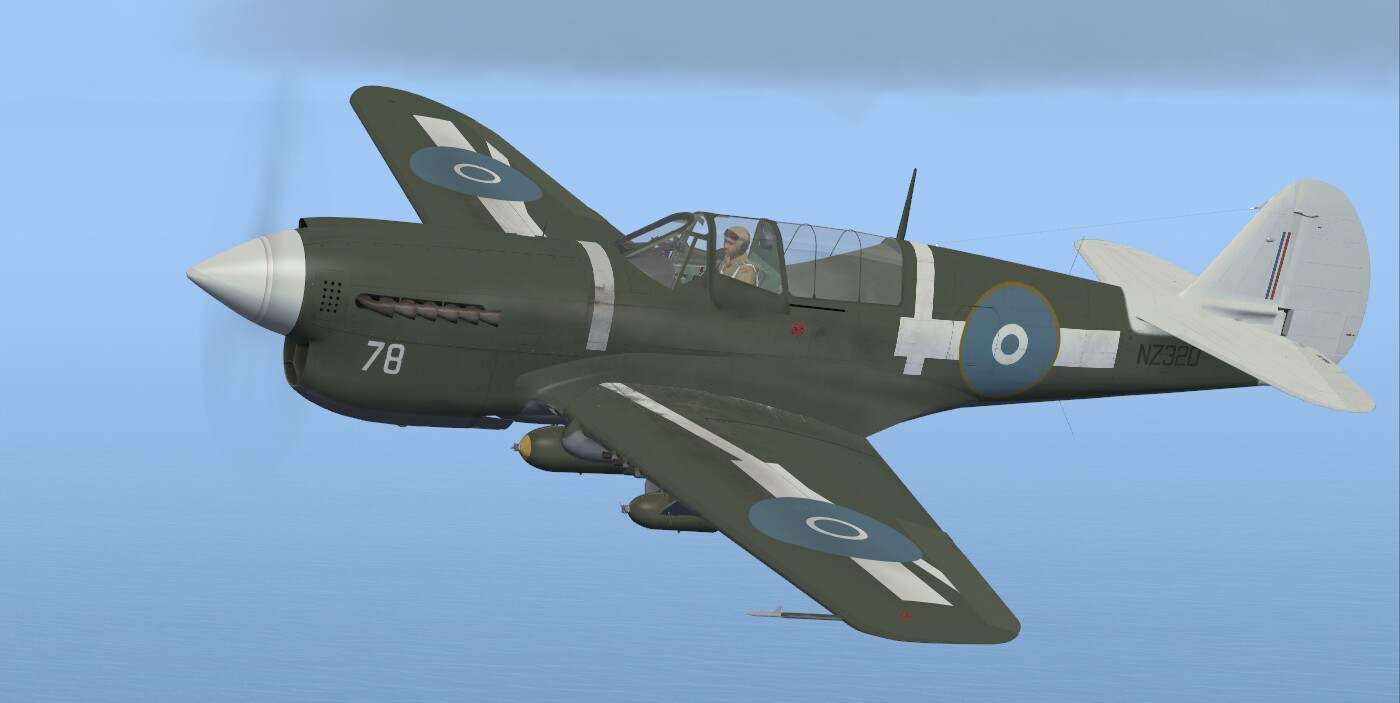 P-40N Warhawk / Kittyhawk IV — FSX archive screenshot 2 of 45