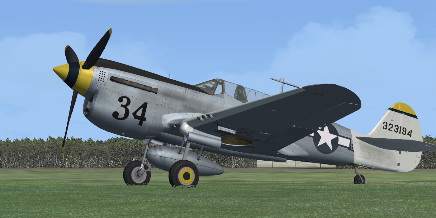 P-40N Warhawk / Kittyhawk IV — FSX archive screenshot 14 of 45