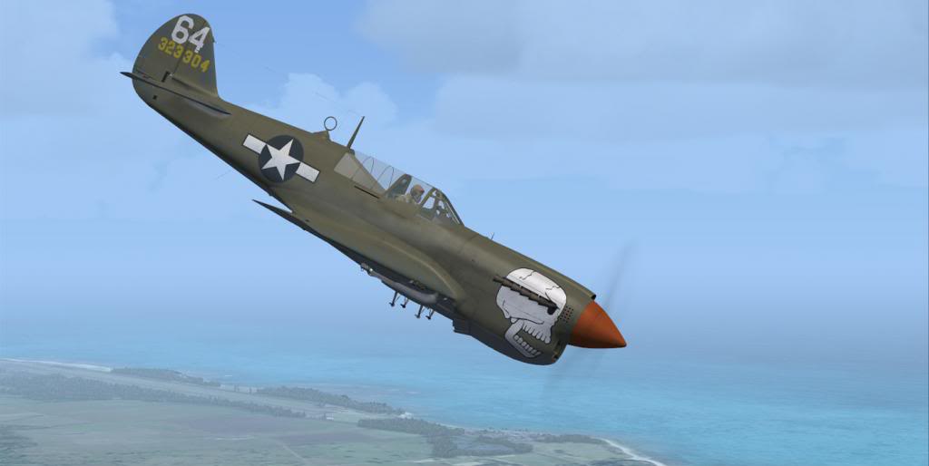 P-40N Warhawk / Kittyhawk IV — FSX archive screenshot 26 of 45