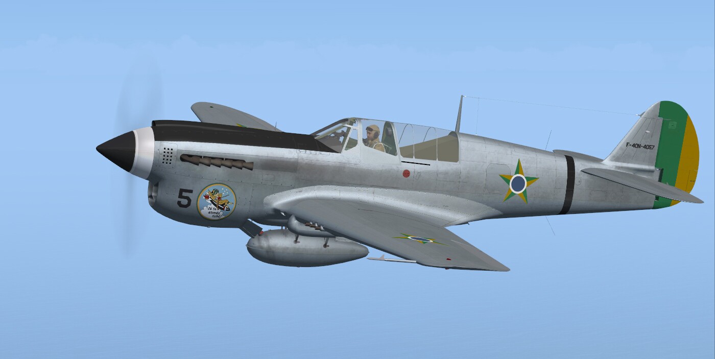 P-40N Warhawk / Kittyhawk IV — FSX archive screenshot 6 of 45