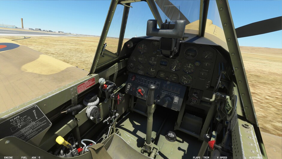 P-40N Warhawk / Kittyhawk IV — MSFS screenshot 8 of 14