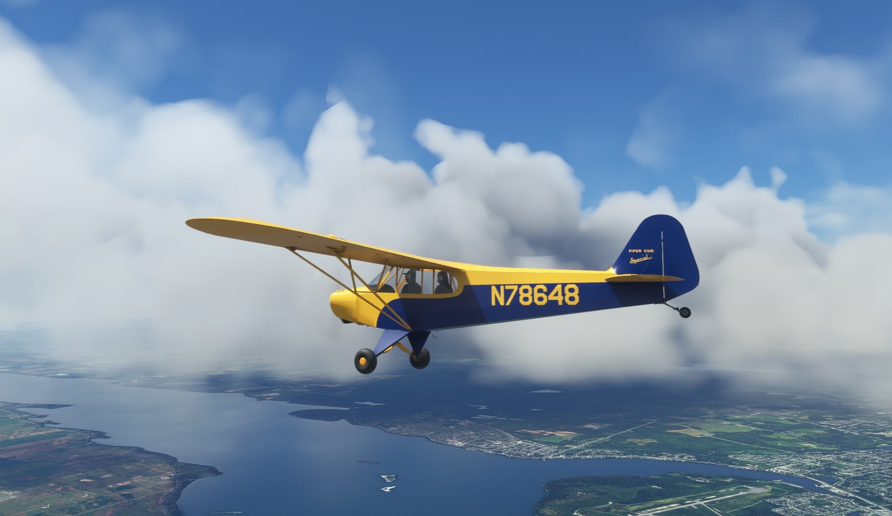 PA-11 Cub Special — MSFS screenshot 11 of 17