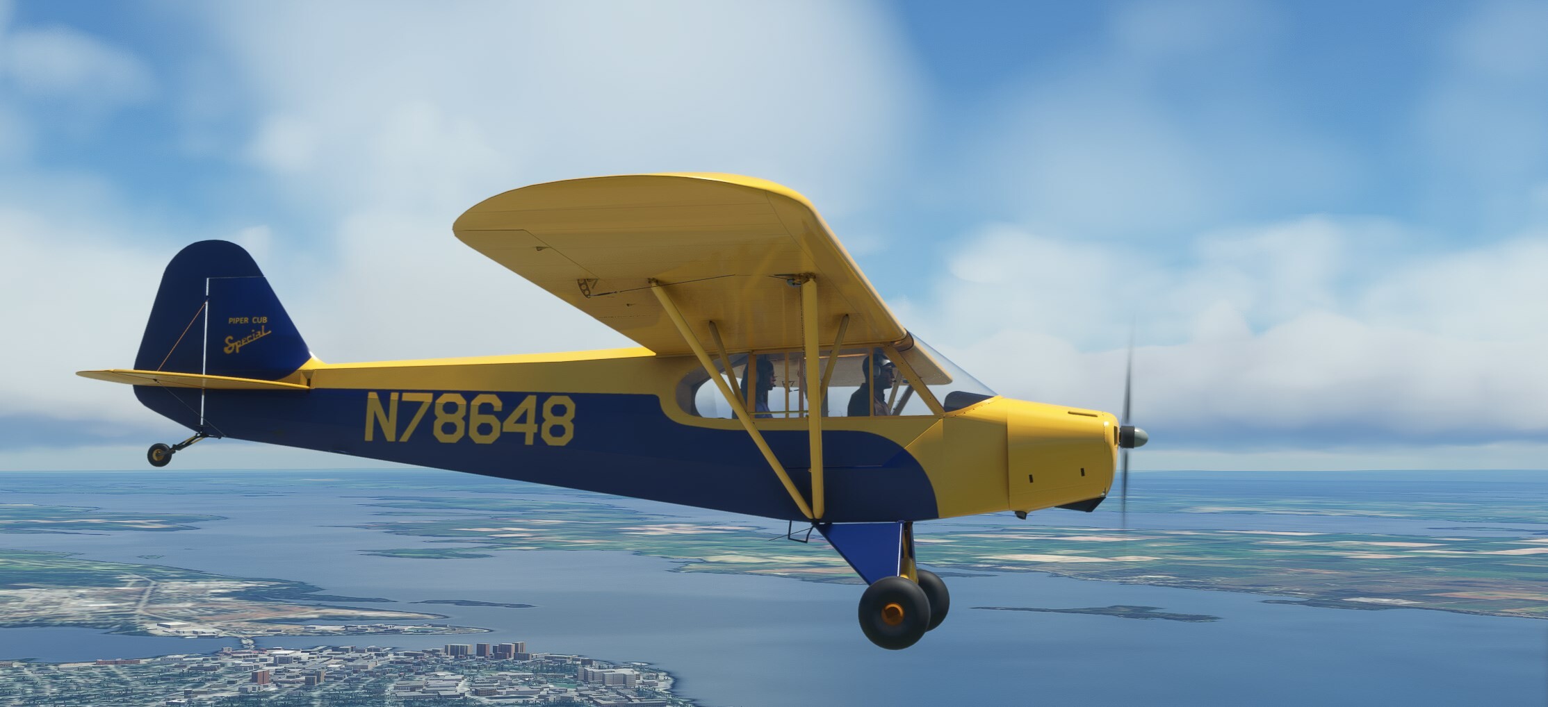 PA-11 Cub Special — MSFS screenshot 13 of 17