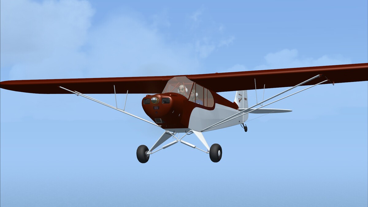 PA-11 Cub Special — FSX archive screenshot 4 of 17