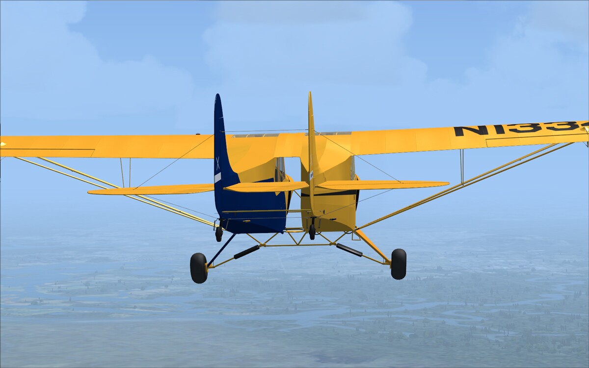 PA-11 Cub Special — FSX archive screenshot 8 of 17