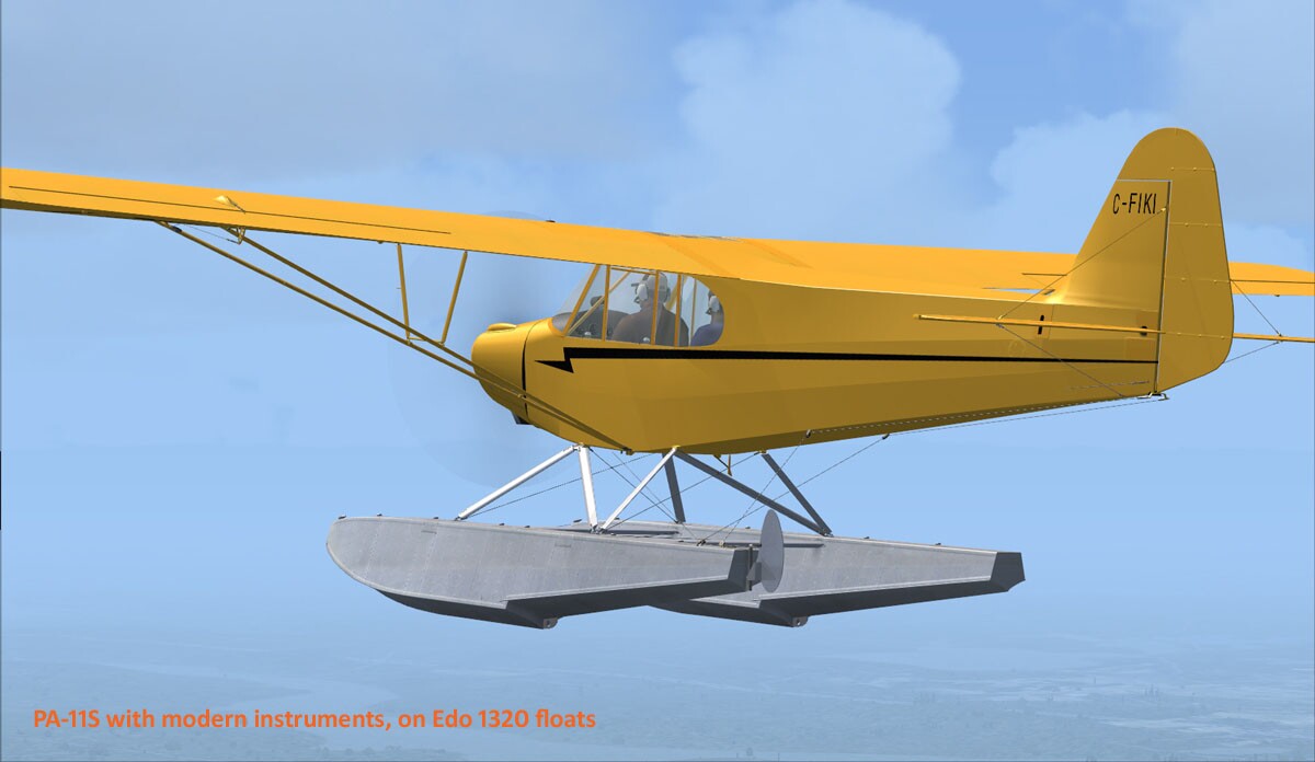 PA-11 Cub Special — FSX archive screenshot 10 of 17