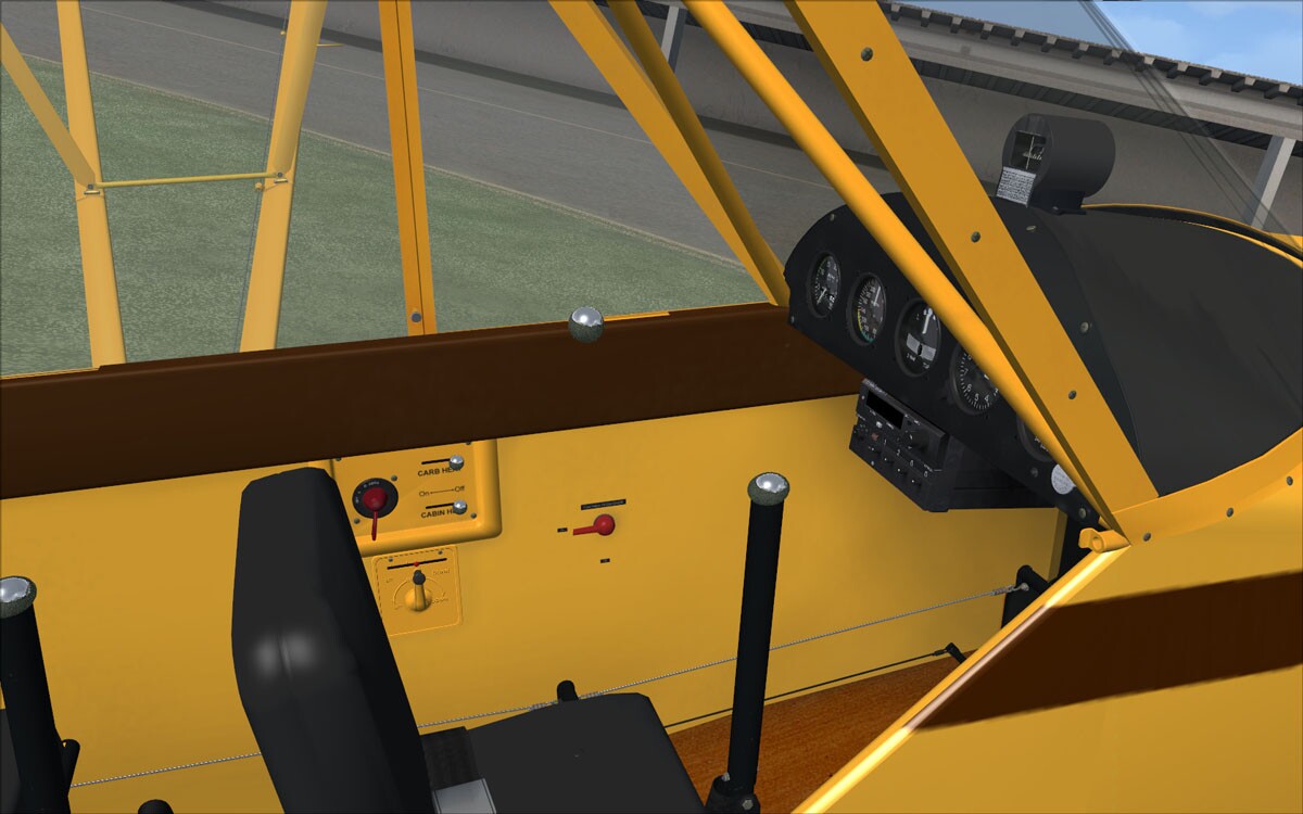 PA-11 Cub Special — FSX archive screenshot 6 of 17